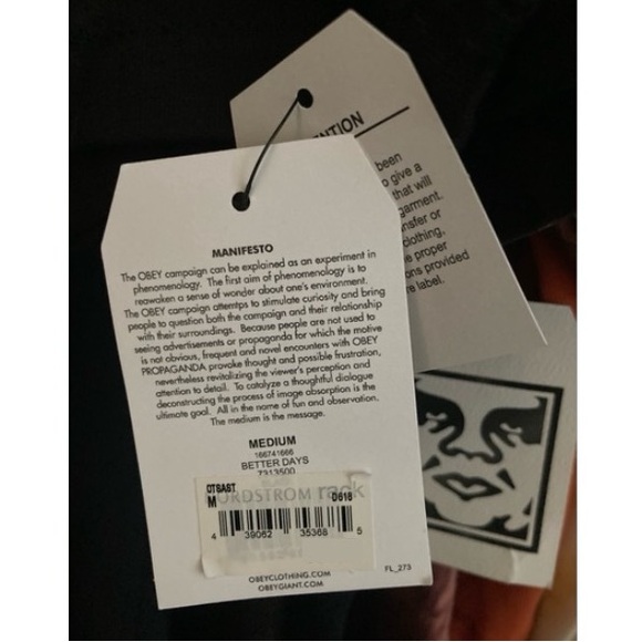 OBEY 🔫 ‘Better Days’ Bleach Tie Dye Tee - Picture 7 of 7